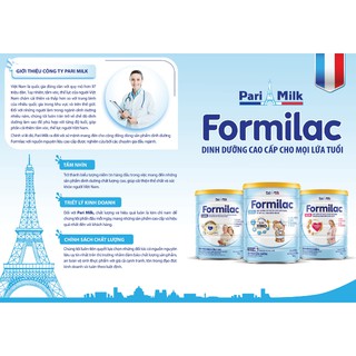 Sữa Formilac Colostrum Số 0+ (cho bé từ 0 - 12 tháng) 800g