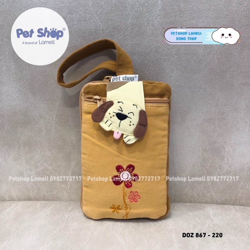 Bóp ví cầm tay nhiều ngăn PETSHOP chứa điện thoại, vật dụng - DOZ 867 Ảnh Thật