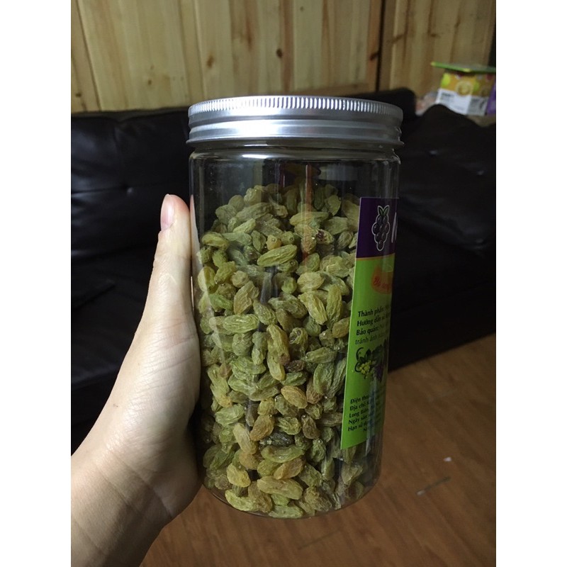 HỘP 500G NHO SẤY KHÔ TỰ NHIÊN