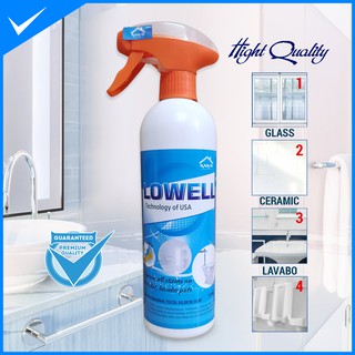 Tẩy Ố Kính, Chậu Rửa, Gạch Men Nhà Tắm Cao Cấp Lowell