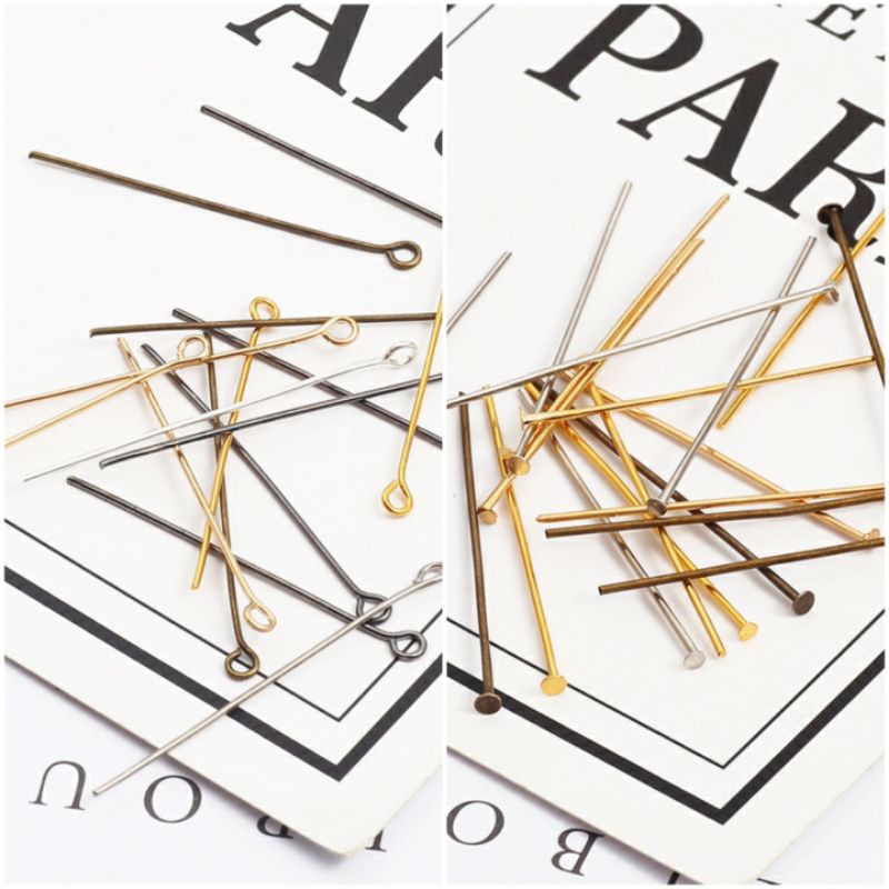 set 10g kim xỏ ,Kim Làm Trang Sức Sáng Tạo DIY / kim đính cườm . kim xỏ hạt đá , hạt châu