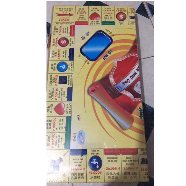 Bộ cờ tỷ phú hộp nhựa