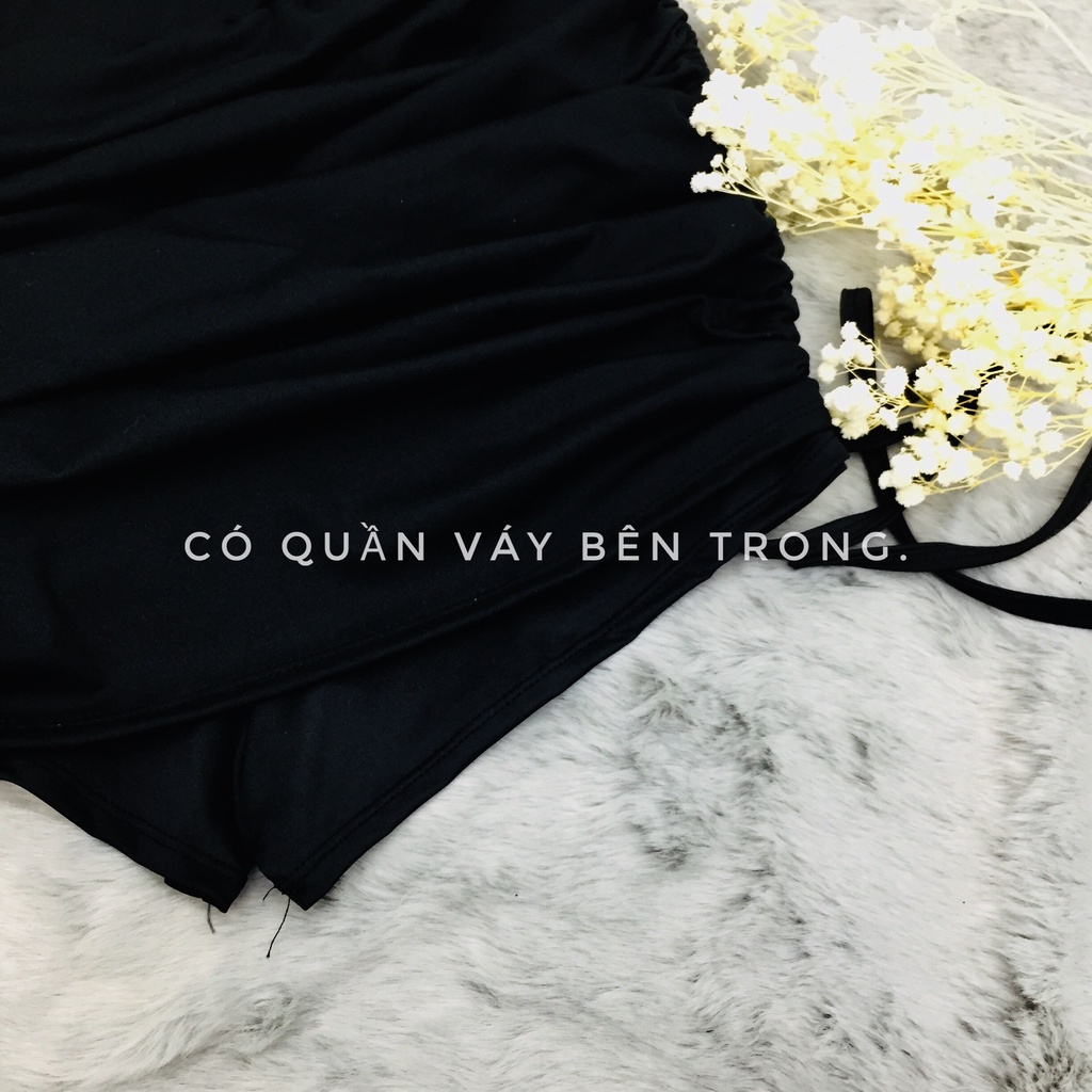 CHÂN VÁY RÚT DÂY 2 BÊN ÔM BODY QS QUYEN SHOP