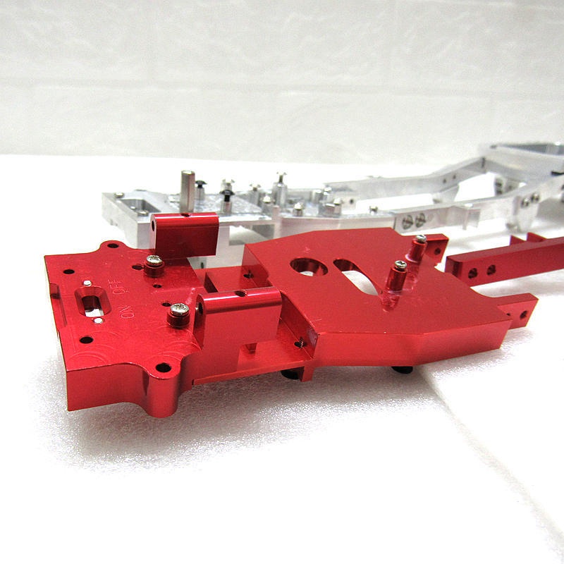 Bộ Khung Thân Kim Loại D12 CNC Cho Xe Điều Khiển Từ Xa WPL D12 1 / 10
