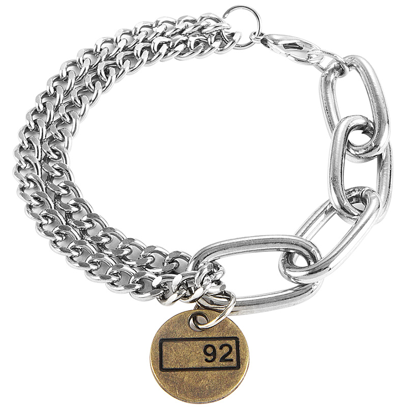 Vòng Tay Dây Xích Dày 19123 Thời Trang Hàn Quốc