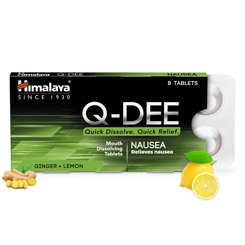 [HÀNG CÓ SẴN] Himalaya Q DEE Nausea - Viên ngậm chống say tàu xe