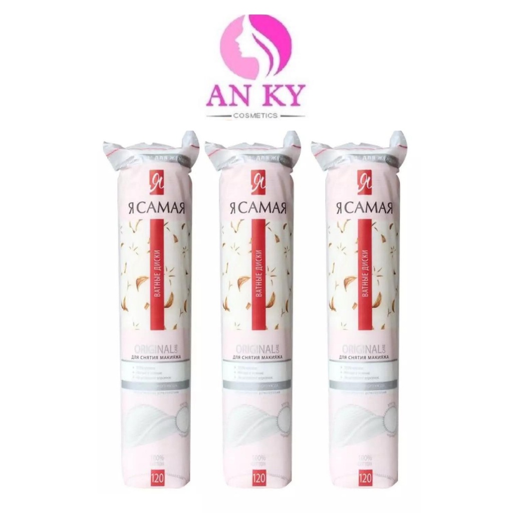 COMBO 30 bông tẩy trang COTTON NGA