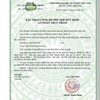 Men Vi Sinh Zeambi