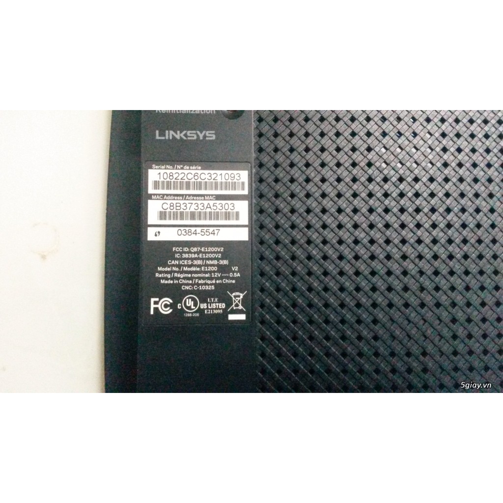 Router WiFi Cisco E1200 N300mbps hàng qua sử dụng