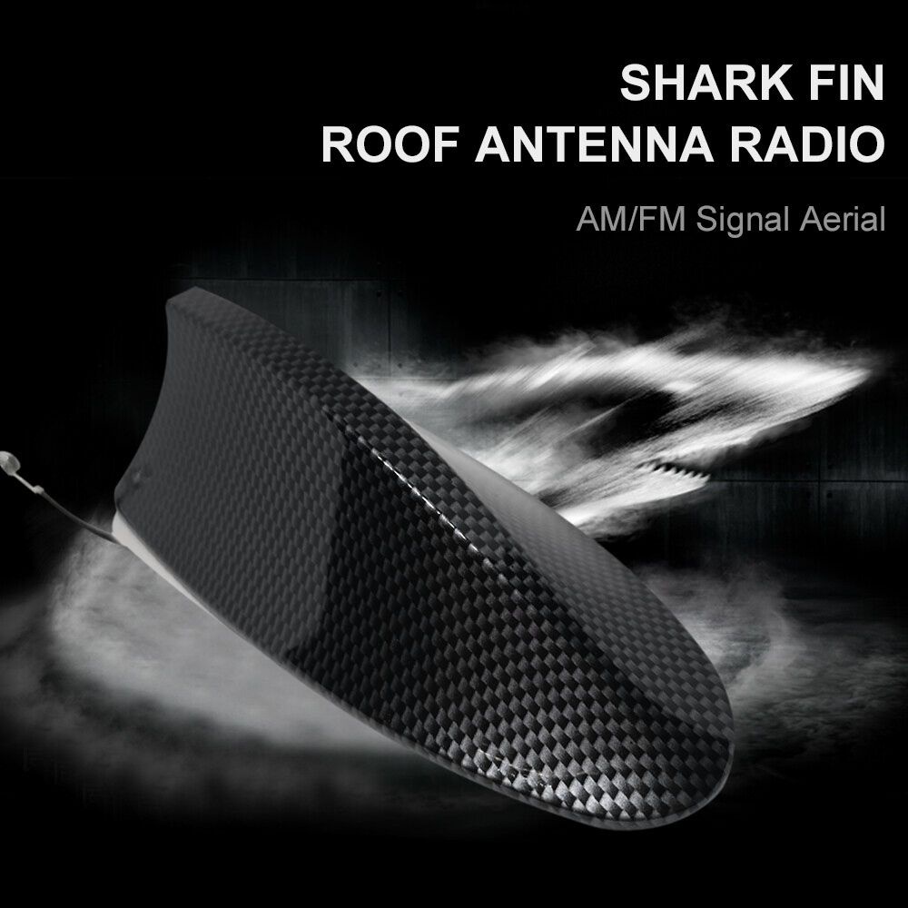 Anten thu sóng radio hình vây cá mập gắn nóc ô tô tiện lợi