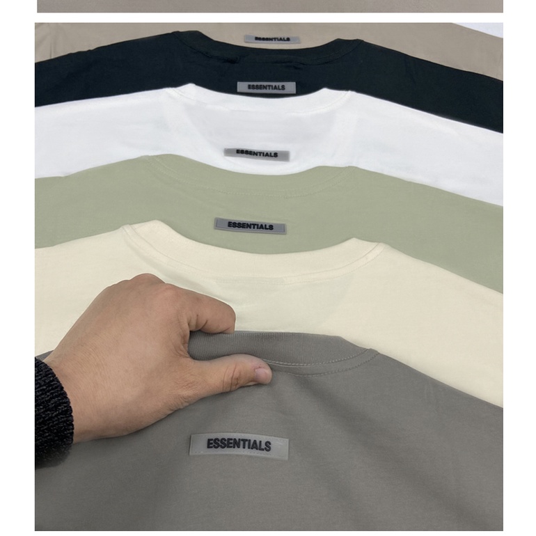 Áo sweater áo nỉ essentials form rộng chất nỉ bông dày