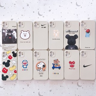 Ốp cạnh vuông chống bẩn dẻo in viền Iphone 11