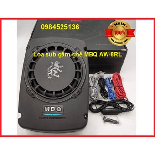 Loa sub gầm ghế mbq aw-8rl, loa sub mbq sư tử chính hãng bảo hành 12 tháng,đồ chơi ôtô| loa trầm 8rl inch