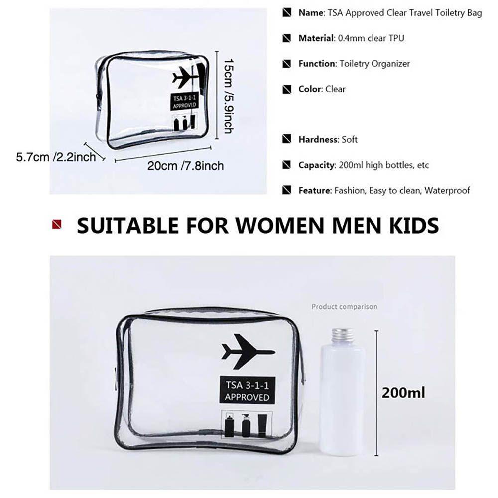 Túi Đựng Mỹ Phẩm TPU Trong Suốt MIHAN1