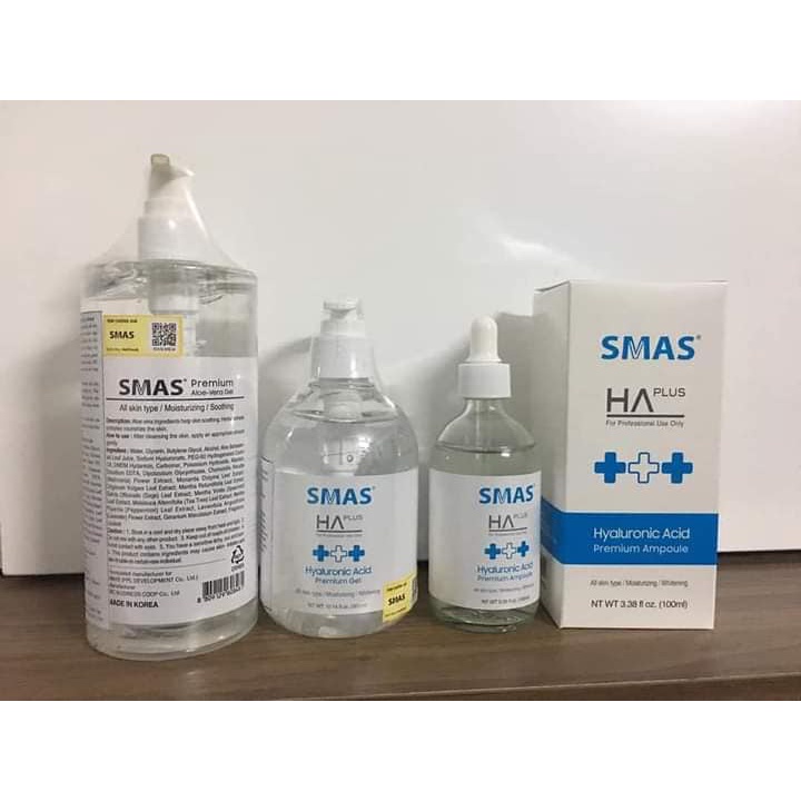 GEL Alovera SMAS - Tinh chất nha đam lô hội chuyên dùng SPA - Chính hãng Hàn Quốc