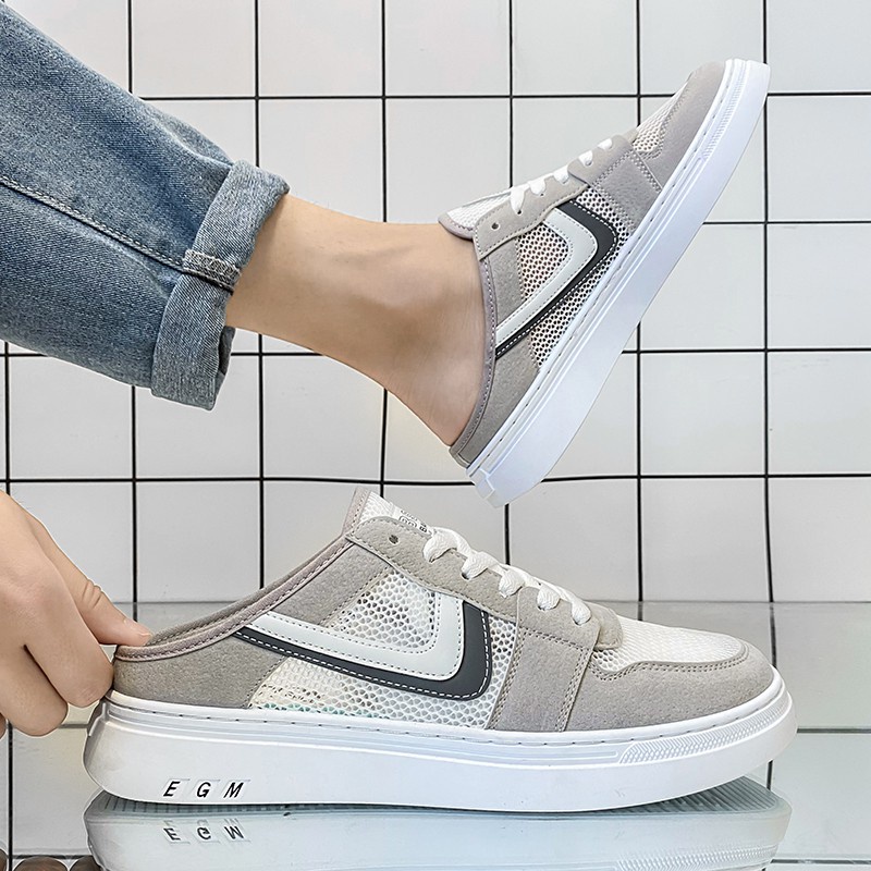 Giày Lười Vải Canvas Thoáng Khí Thời Trang Mùa Hè Phong Cách Hàn Quốc Cho Nam Size 39-44 6262 | BigBuy360 - bigbuy360.vn