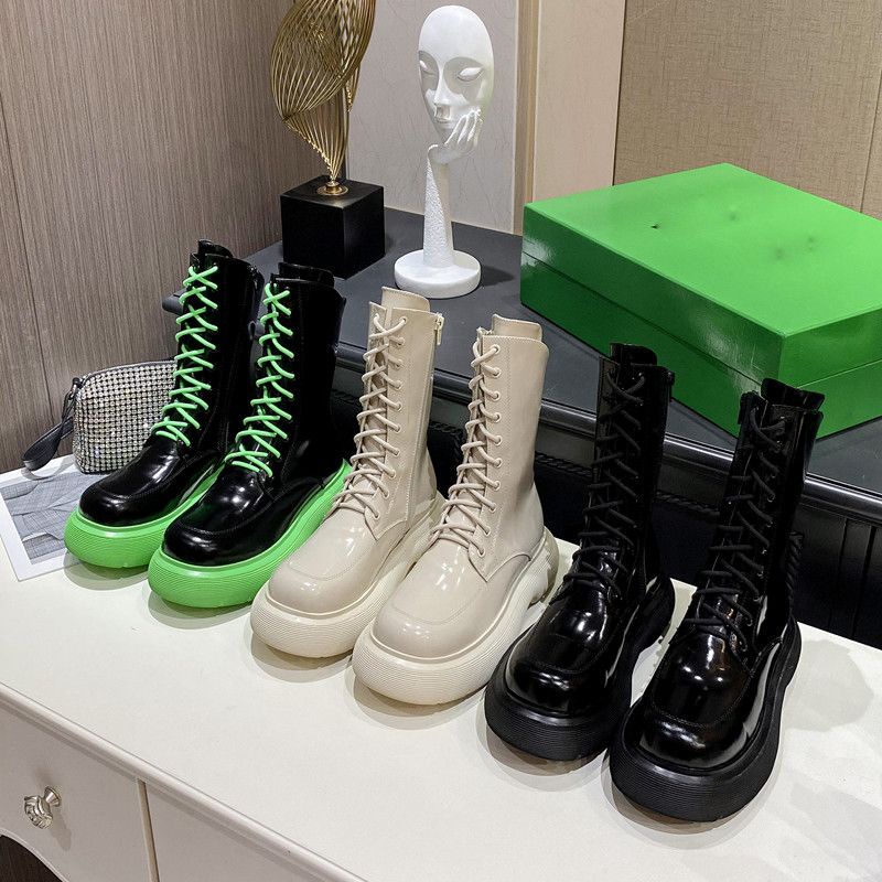 Giày Boot Đế Dày Tăng Chiều Cao Thiết Kế Mới Thời Trang Theo Phong Cách Anh