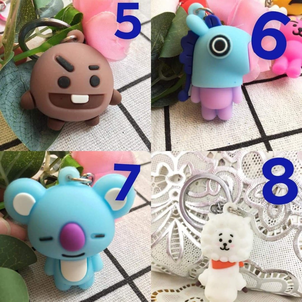 Móc khóa BT21 BTS