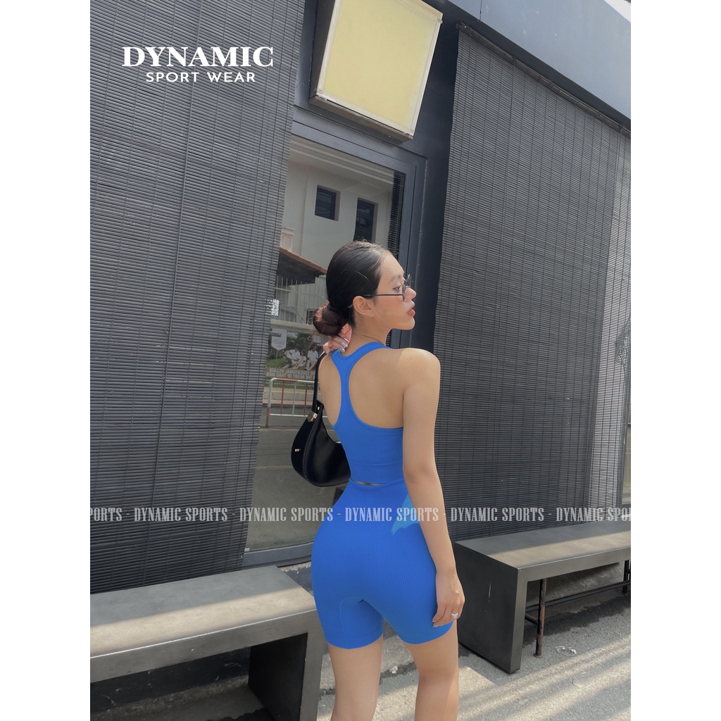 Quần đùi và Bra thể thao tập Gym, Yoga, Aerobic nữ Biker