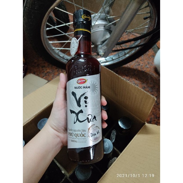 Nước Mắm Vị Xưa 20 Độ Đạm BAROBA 500 ML (dịu vị)