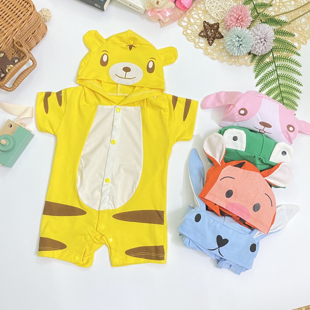 Body đùi hình thú ngộ nghĩnh cho bé trai và bé gái sơ sinh 3-14kg_BD43