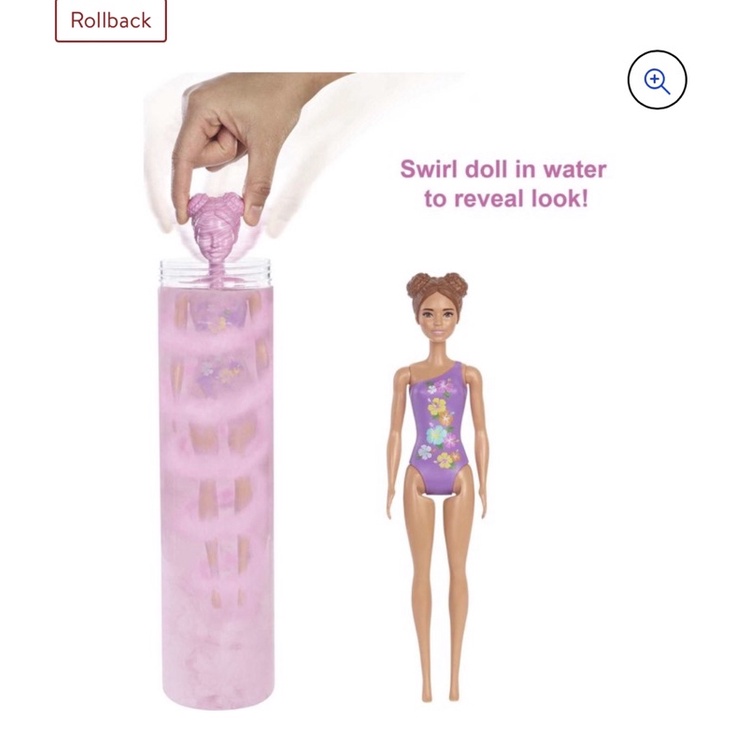 Đồ Chơi Búp Bê Đổi Màu Barbie 30cm Usa