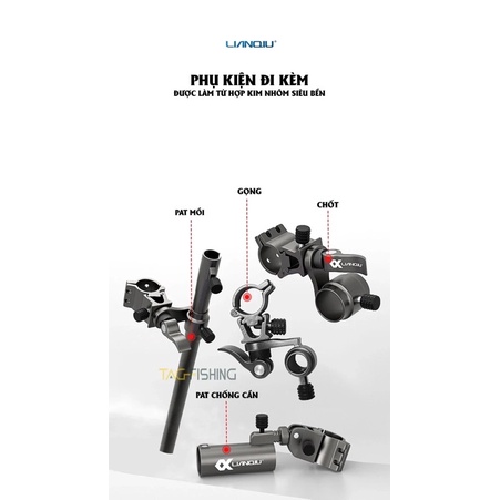 Ghế Địa Hình Cao Cấp Lianqiu C18 - Chính Hãng