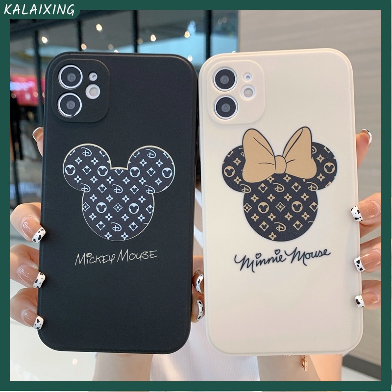 Ốp Điện Thoại Mềm Hình Vuông Đơn Giản Cho iPhone 11 / 12 / 13 Pro Max 12mini 13mini