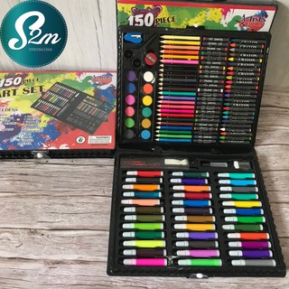 Bộ Màu 150 Chi Tiết Cho Bé Chất Lượng Đẹp🍁🖍🖌FREE SHIP🖍🖌🍁Sáng Tạo, Tiện Lợi, An Toàn Cho Bé Chơi🖍🖌