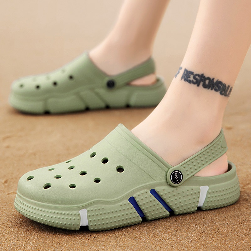 🏝️Dép Sandal Nam🏝️Dép Sandal Đục Lỗ Chống Trượt Phong Cách Mới RKC057