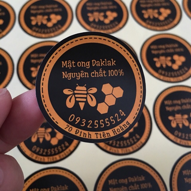 Conbo 100c tem tròn 4cm