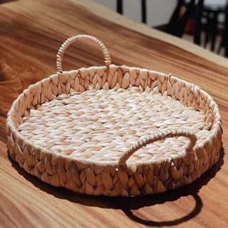 Khay cói tròn Decor