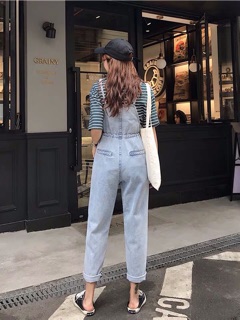 Quần yếm jean cho nữ
