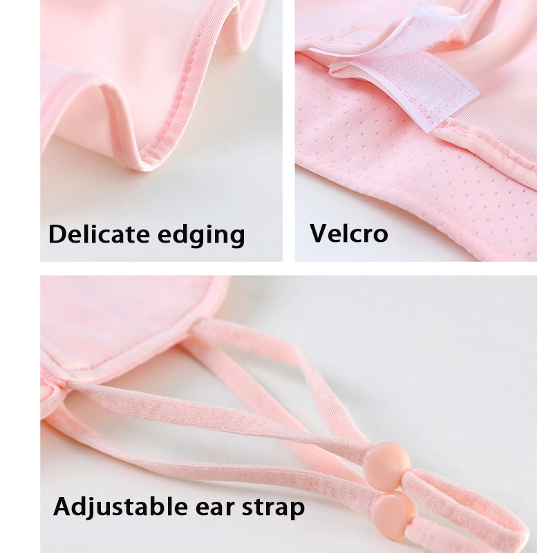 Khẩu Trang Che Mặt Nhiều Màu Sắc Chống Bụi Siêu Mịn Thoáng Khí Thời Trang Cho Nữ