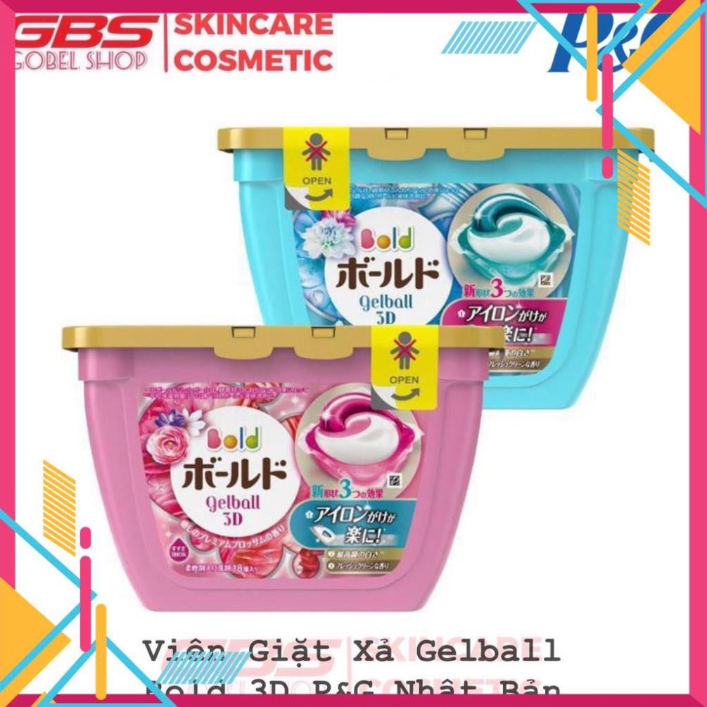 Viên Giặt Xả Gelball Bold 3D P&G Nhật Bản ( Gelball )