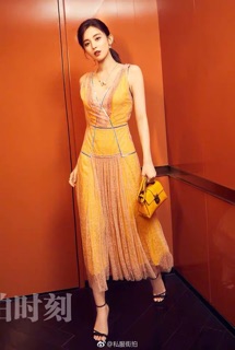 Đầm dài voan xoè qccc