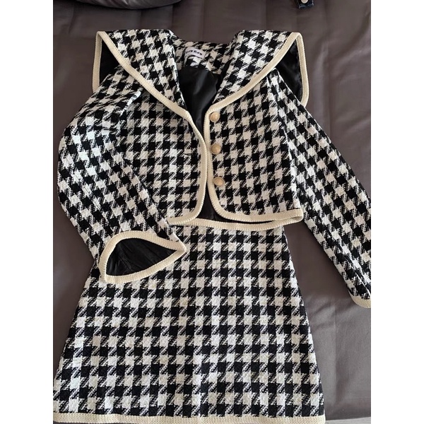 Set váy tweed hottrend sang chảnh