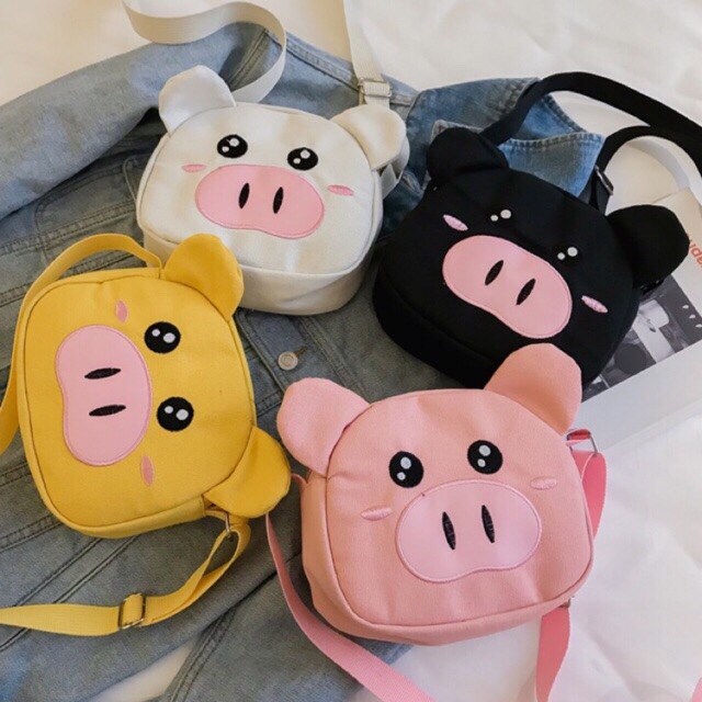 Túi vải lợn kute T4