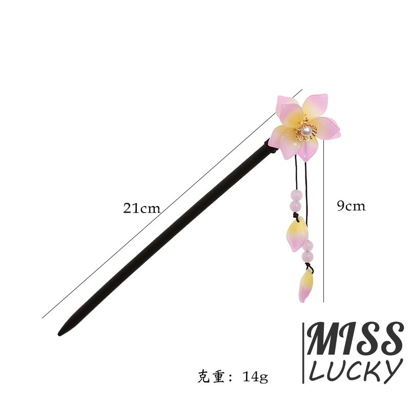 Trâm Cài Tóc Bằng Gỗ Phong Cách Trung Hoa Cổ Điển Thời Trang Cho Nữ