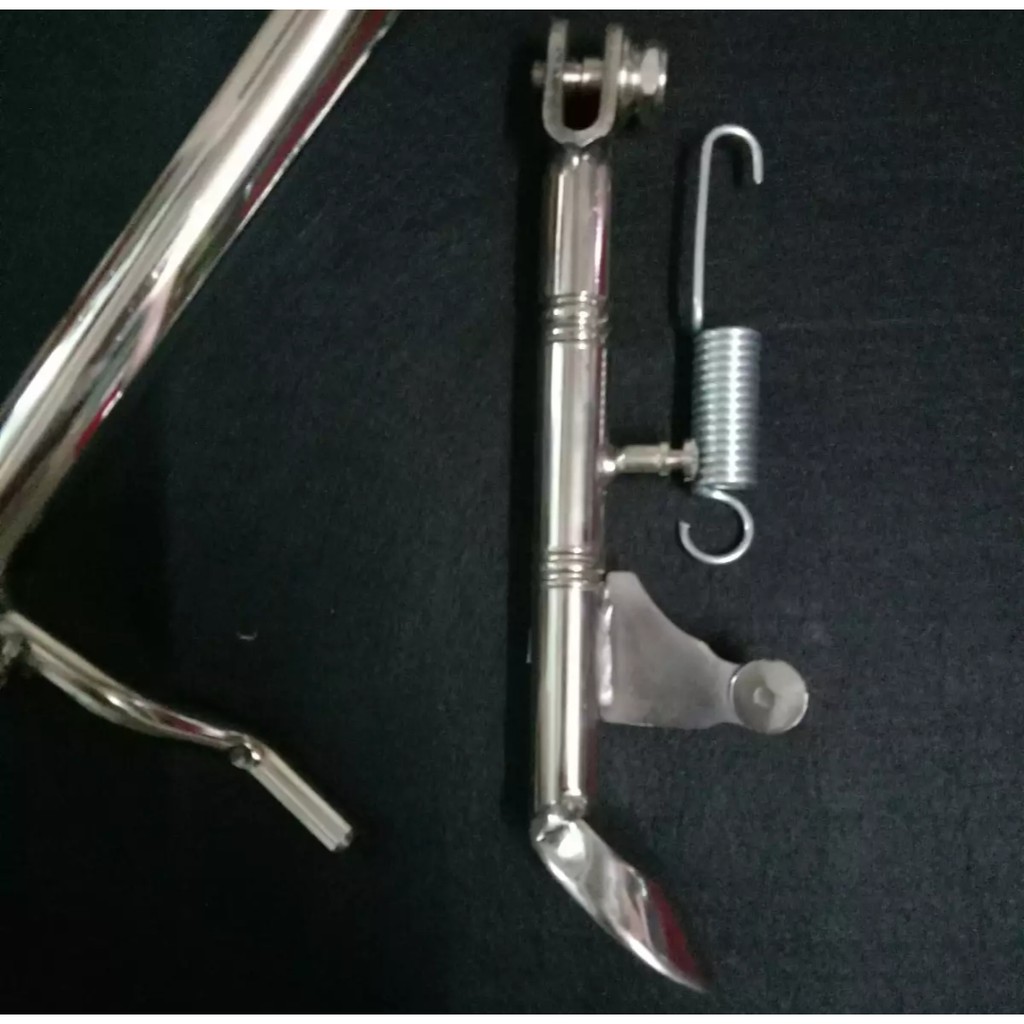 Bộ chống đứng và chống nghiêng Inox xe dream cao