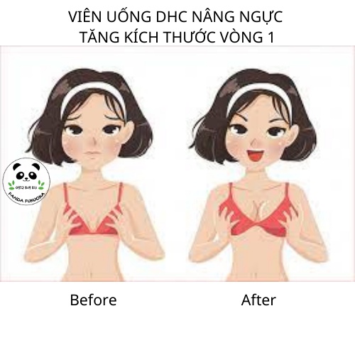 Viên Uống DHC Nở Ngực 30 Ngày 90 Viên Làm Tăng Kích Thước Vòng 1 Nhật Bản Hàng Chính Hãng Panda Fukuoka