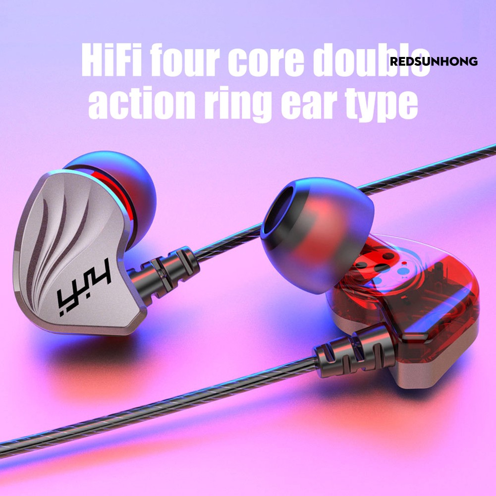 Tai Nghe Nhét Tai 4 Lõi 3.5mm Hifi Bass Ce520