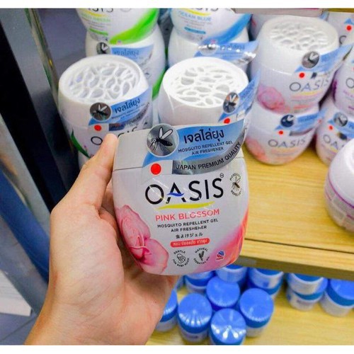 (CHỌN MÙI) Sáp Thơm Phòng, Đuổi Muỗi OASIS Mosquito Repellent Thái Lan - 180gr