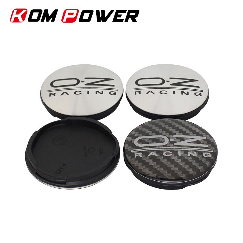 4pcs 56MM/53MM Wheel Center Cap OZ Emblem Badge Fit For M582 Botticelli Crono O.Z Racing Wheel Centre Hub Caps Car Styling