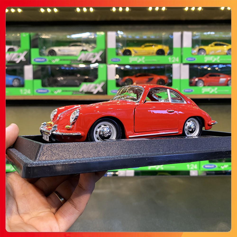 Mô hình xe Porsche 356B Coupe 1961 tỉ lệ 1:24 Bburago