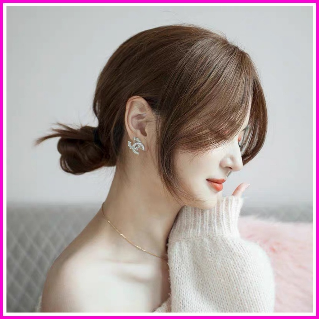 Tóc Giả Hai Mái Phủ Đỉnh 3D như Tóc thật, loại không mái