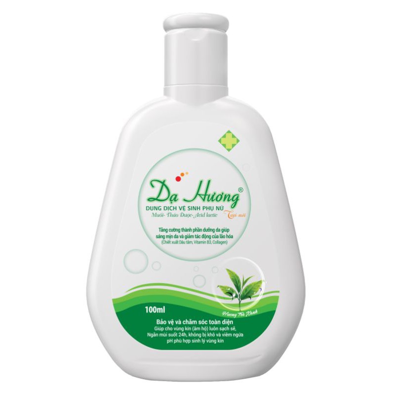 Dung dịch vệ sinh phụ nữ Dạ Hương trà xanh 100ml