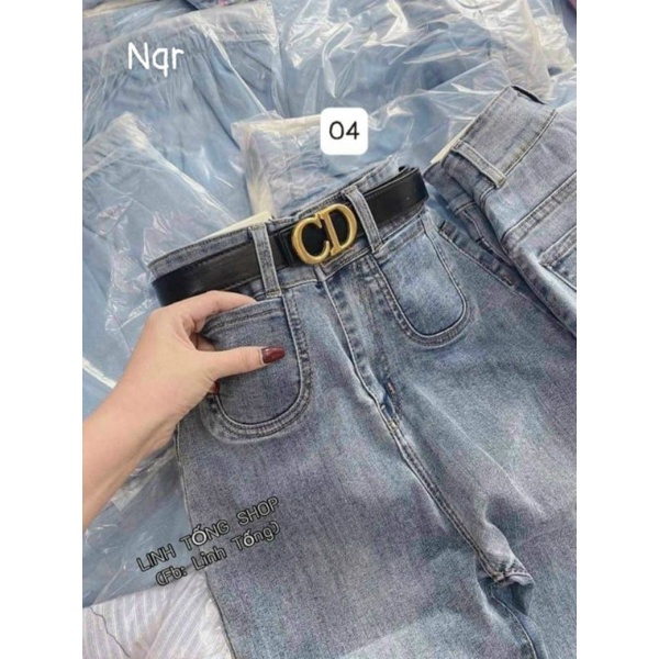 Quần jaen nữ 2 da