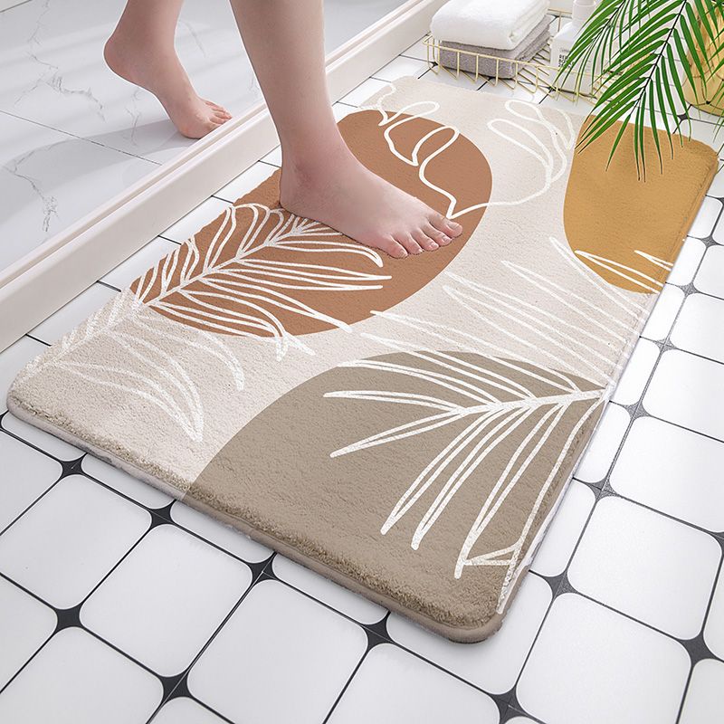 Thảm lót cửa chùi chân Hình Chữ Nhật Thấm Hút Tốt Chống Trượt / Bụi Bẩn Tiện Dụng Cho