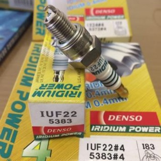 Bugi Iridium Denso mã IUF22 dùng cho xe máy Dream, Triumph,,.....